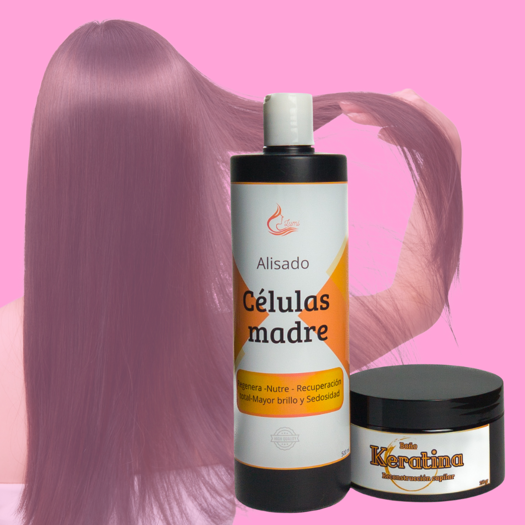Alisado CÉLULAS MADRE + Baño keratina