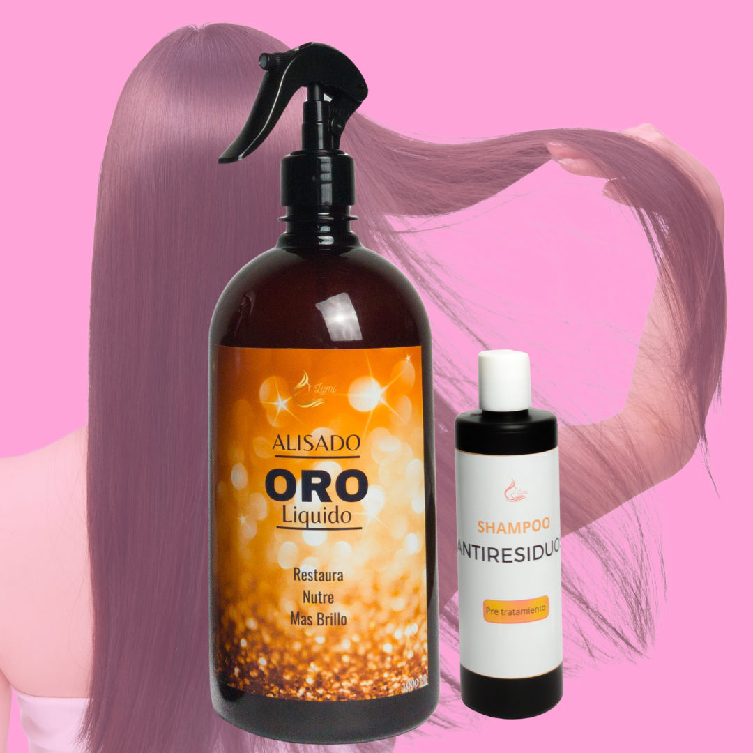 Alisado ORO lÍquido+ Antiresiduos