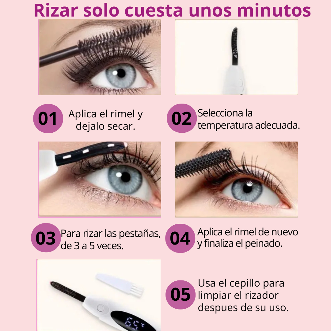 Rizador de Pestañas recargable