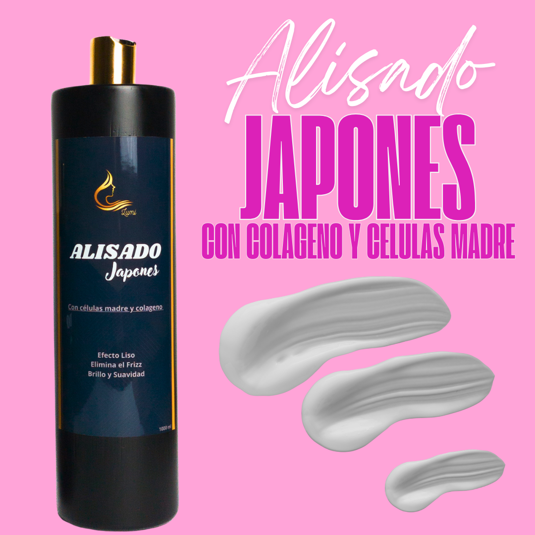 Alisado Japones con colágeno y células madre
