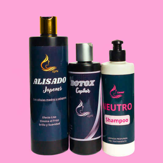 Alisado JAPONES+ Botox+ Neutro