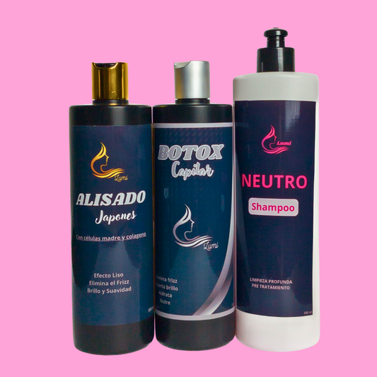 Alisado JAPONES+ Botox + Neutro
