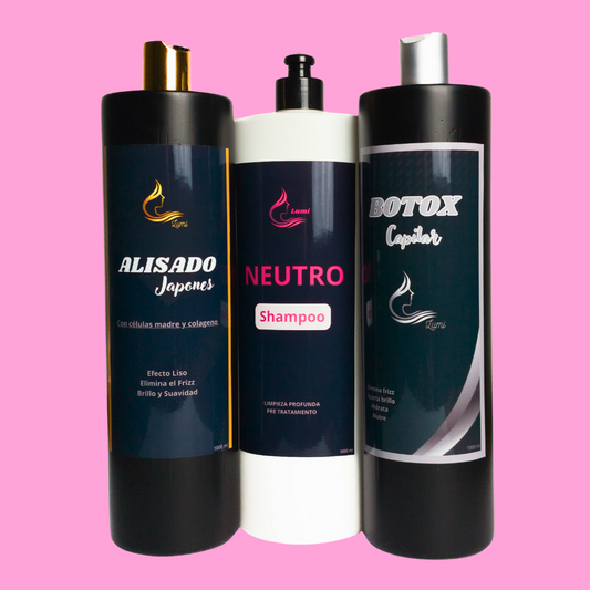 Alisado JAPONES+ Botox capilar+ Neutro