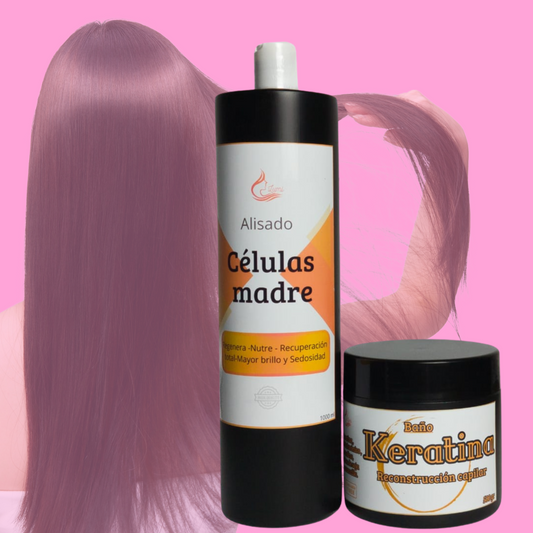 Alisado CÉLULAS MADRE + Baño keratina