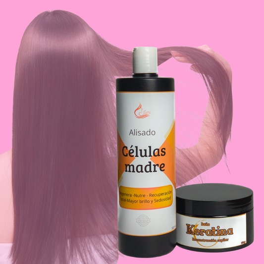 Alisado CÉLULAS MADRE + Baño keratina