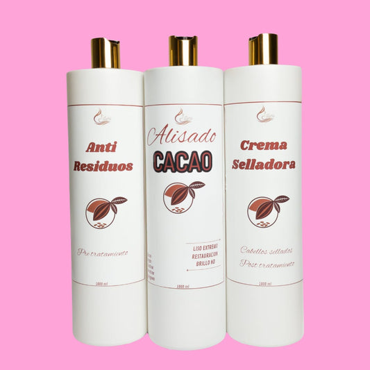 Alisado CACAO Professional- 3 Pasos