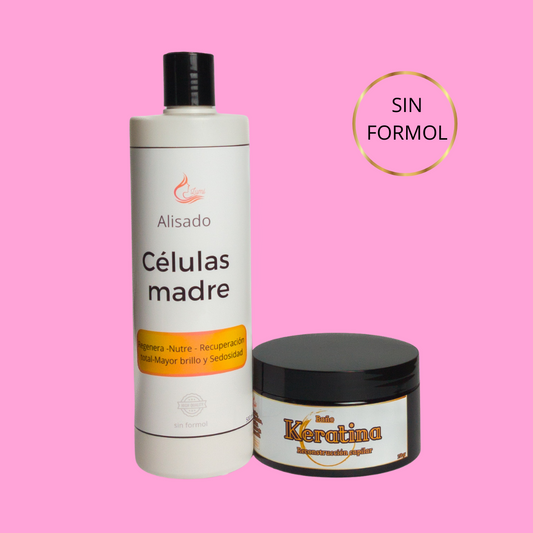 Alisado CÉLULAS MADRE (sin vapores molestos)
