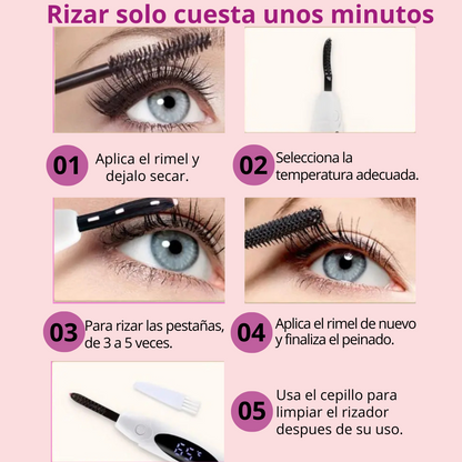 Rizador de Pestañas recargable