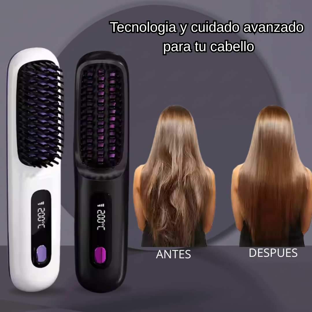 Peine plancha Antifrizz