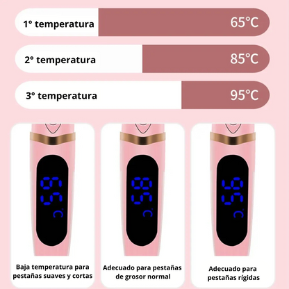 Rizador de Pestañas recargable