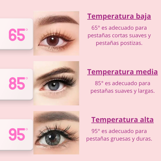 Rizador de Pestañas térmico