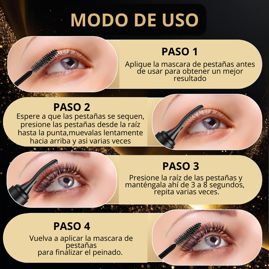 Rizador de Pestañas PREMIUM arqueado 3D