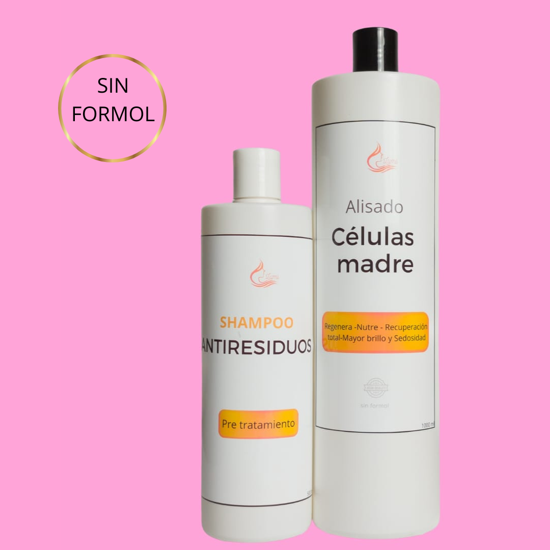 Alisado CÉLULAS MADRE (sin vapores molestos)