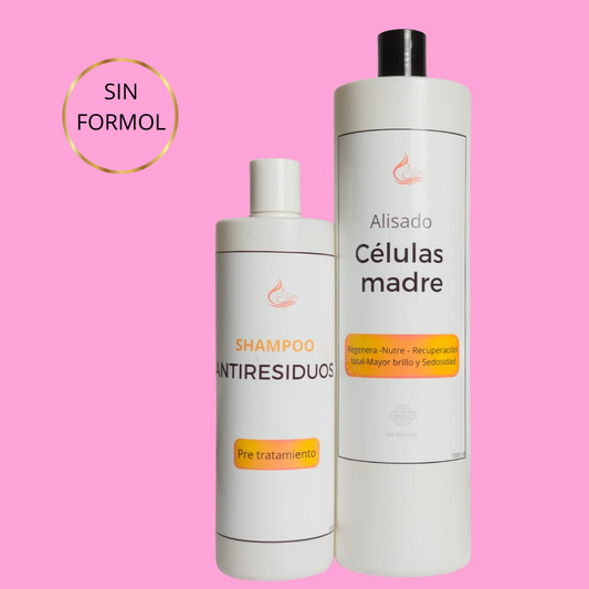 Alisado CÉLULAS MADRE (sin vapores molestos)